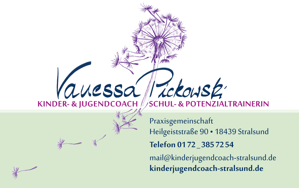 Vanessa Pickowski - Kinder- und Jugendcoach - Schul- und Potenzialtrainerin